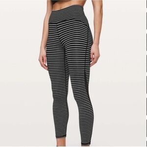 Lululemon Striped train times Leggings